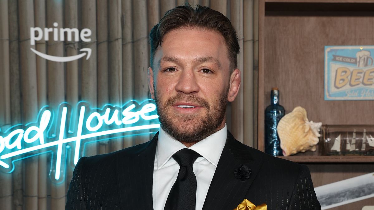 NEW YORK, NEW YORK - MARCH 19: Conor McGregor attends "Road House" New York Premiere at Jazz at Lincoln Center on March 19, 2024 in New York City. (Photo by Manoli Figetakis/WireImage)