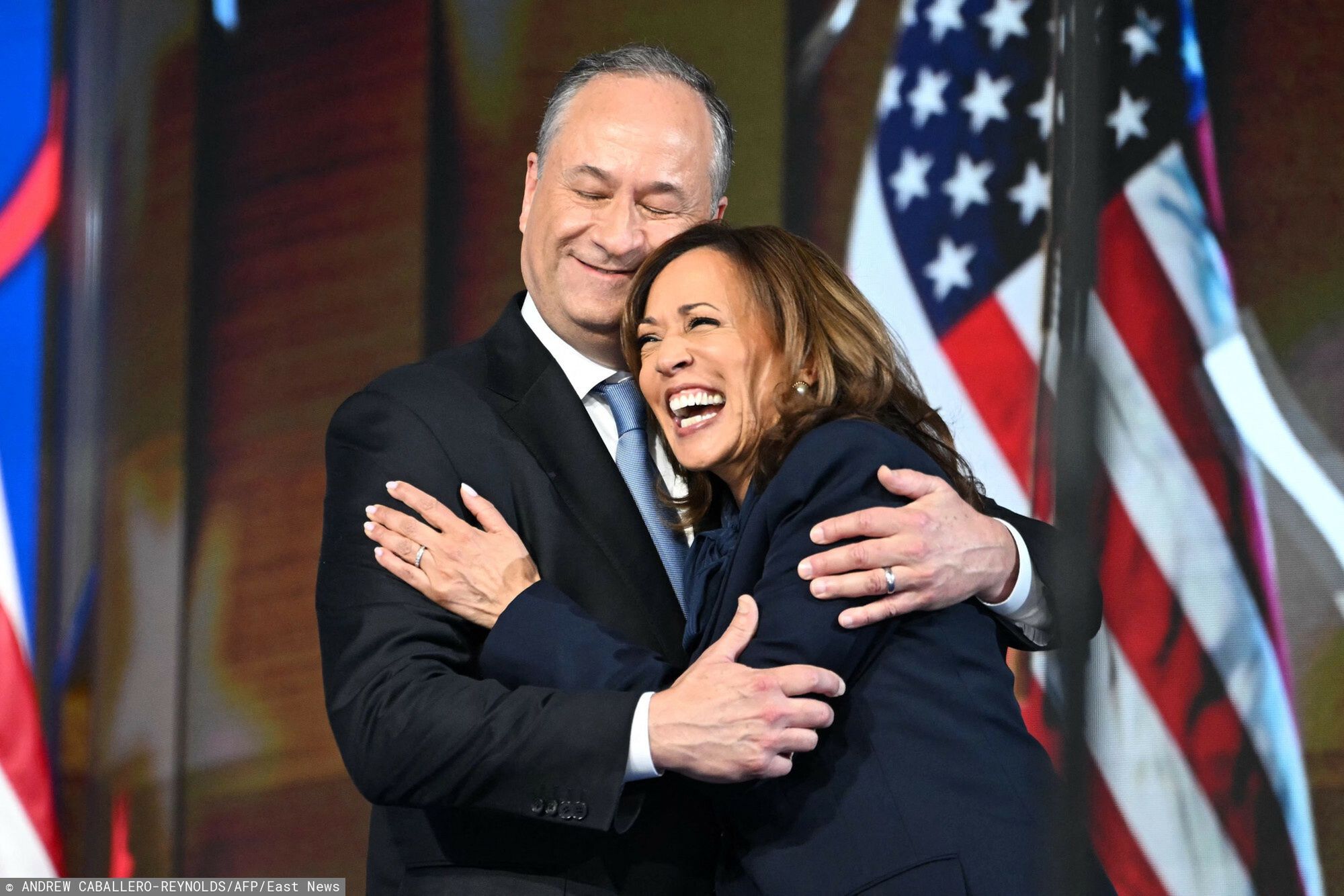 Kamala Harris z ukochanym mężem