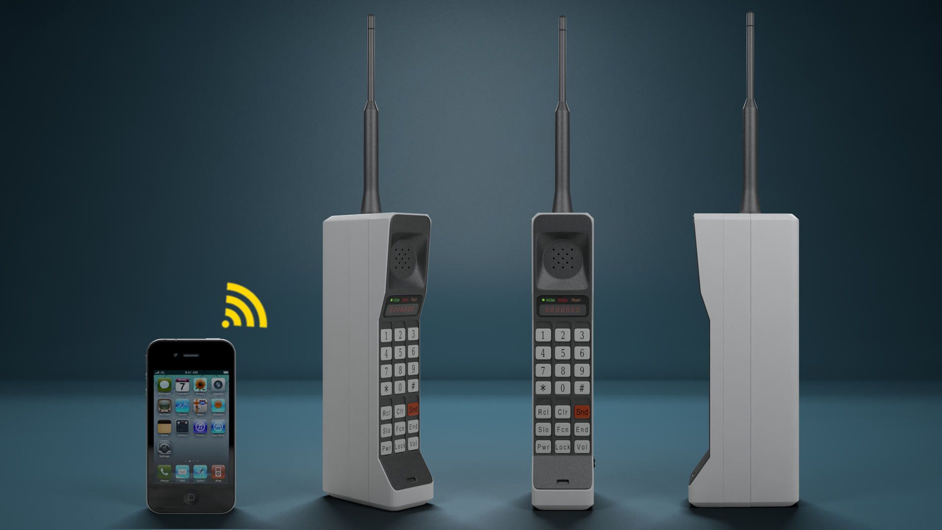 Brick Phone - słuchawka Bluetooth w stylu retro 2