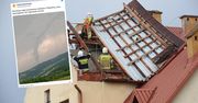 Nowy Sącz. Trąba powietrzna siała spustoszenie. Zerwane dachy, dużo zniszczeń