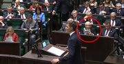Co Kaczyński czytał w Sejmie? Zareagował nawet Tusk