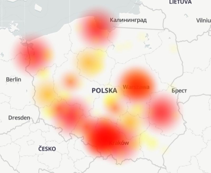 Internauci korzystający z usług UPC mają problemy z dostępem do sieci