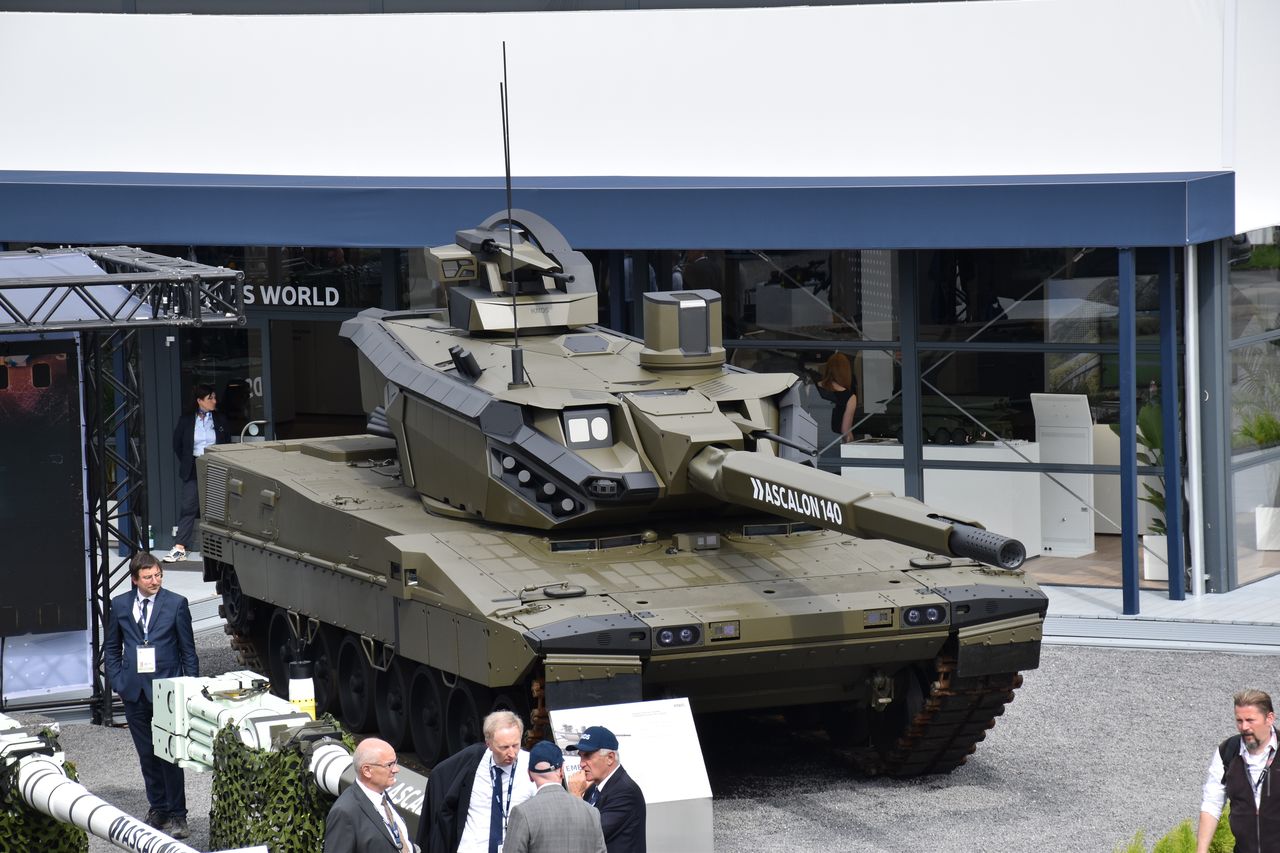 EMBT ADT 140 is a powerfully armed vehicle