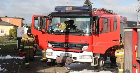 13-latek podpalił ocieplenie domu. Wyrządził spore straty