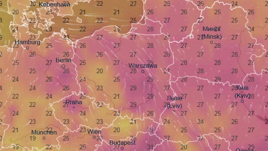 Nadchodzi gwałtowniejsza pogoda. Możliwy deszcz i burze 