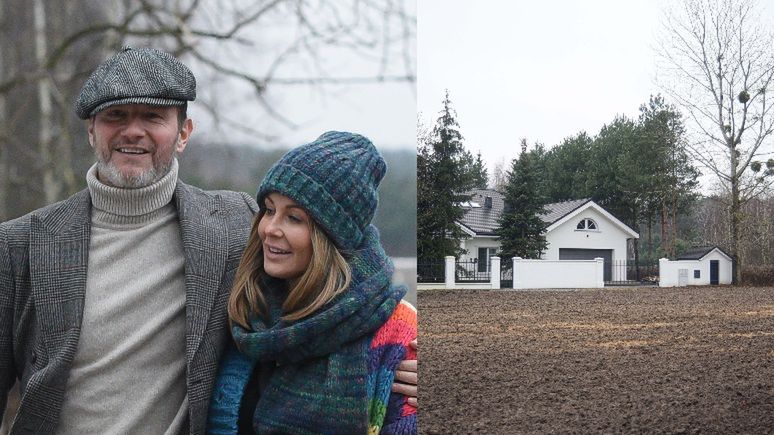 Małgorzata Rozenek i Radosław Majdan planują budowę domu
