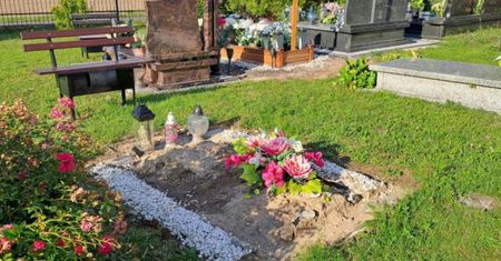 Cmentarne hieny w akcji. Kradną całe nagrobki