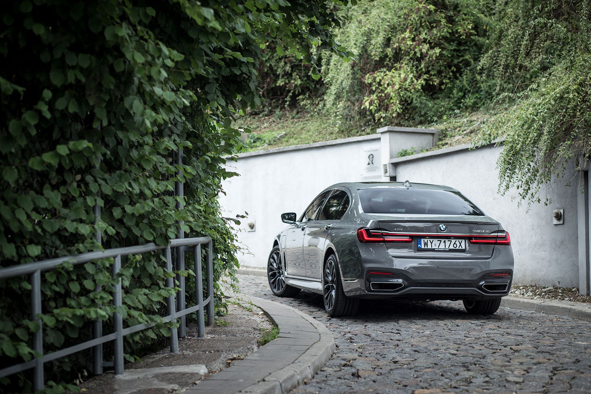 BMW serii 7 po face liftingu (2019) (fot. Mateusz Żuchowski)