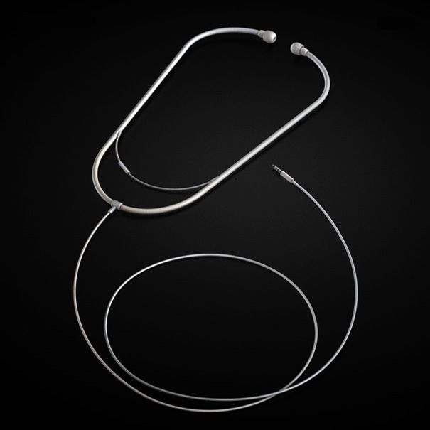 Słuchawki w kształcie stetoskopu 2
