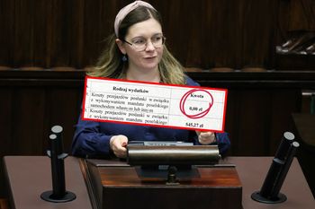 Poseł KO drwił z niej w Sejmie. Teraz pokazała kwotę: 0 zł