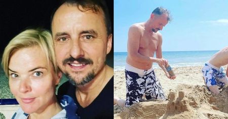 Monika Richardson dokazuje na hiszpańskiej plaży z Konradem Wojterkowskim: "Niewiele potrzeba do SZCZĘŚCIA" (ZDJĘCIA)