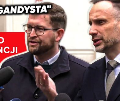 Awantura na konferencji PiS. Moment starcia z dziennikarzem TVP