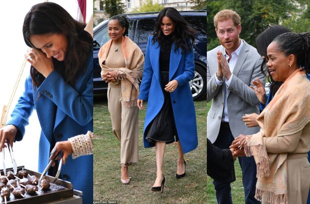 Meghan Markle zabrała mamę i księcia Harry'ego na wspólne gotowanie (ZDJĘCIA)