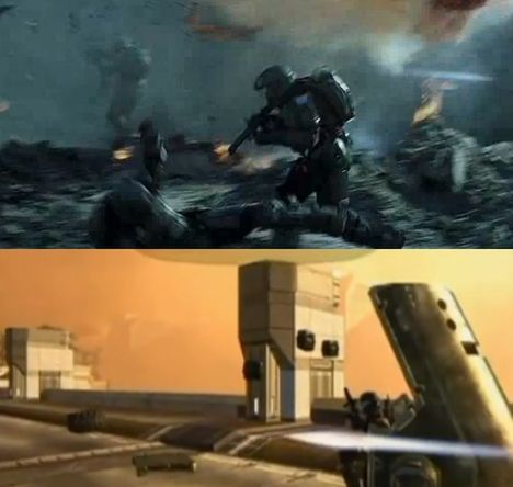 Halo 3: ODST. Zwiastun inny niż gra