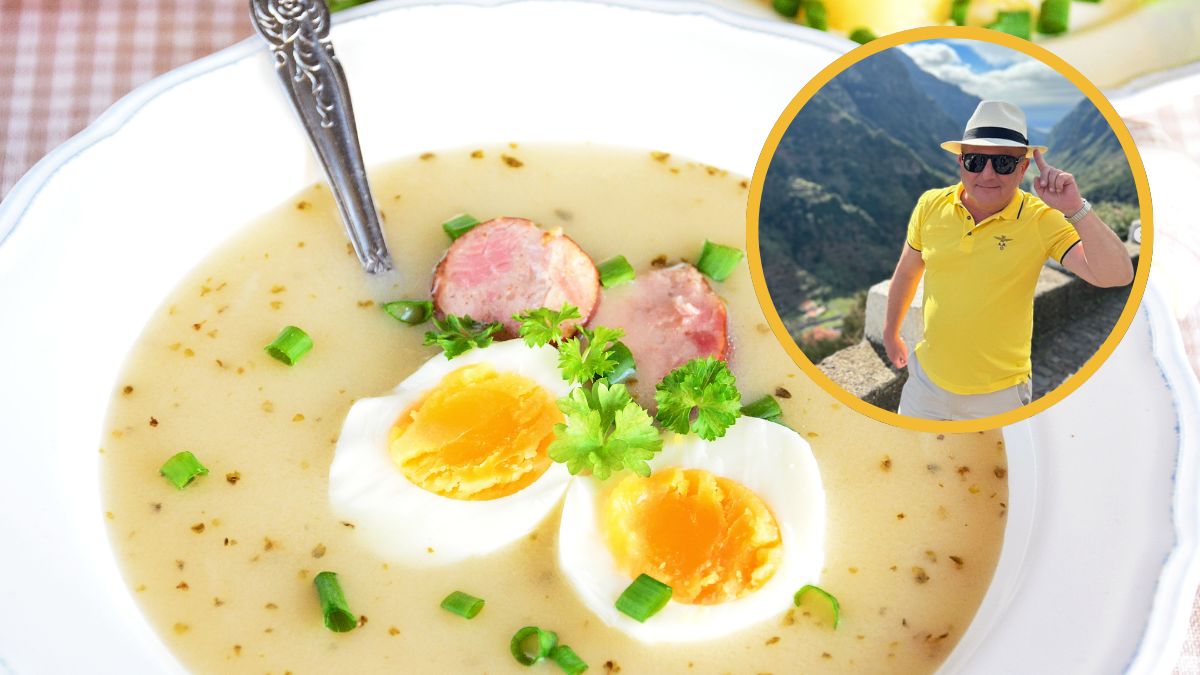 Żurek z przepisu Roberta Makłowicza.