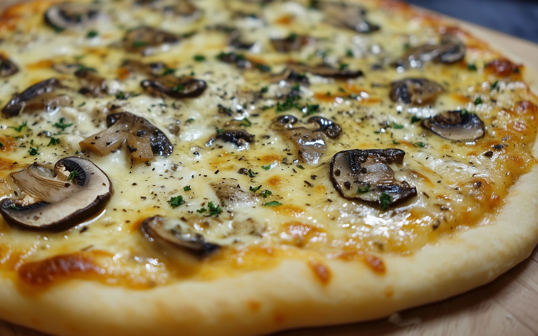 Pizza na spodzie z twarogiem smakuje wybornie
