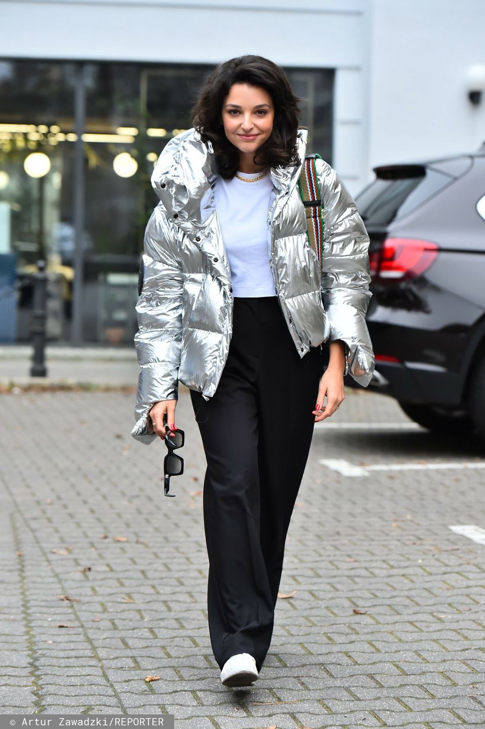 Maria Dębska w casualowej stylizacji 