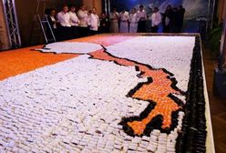 Rekord Guinnessa w układaniu mozaiki z sushi pobity w Warszawie!