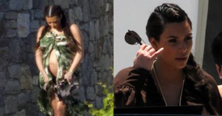 Kim Kardashian POKAZUJE BRZUSZEK w Grecji!