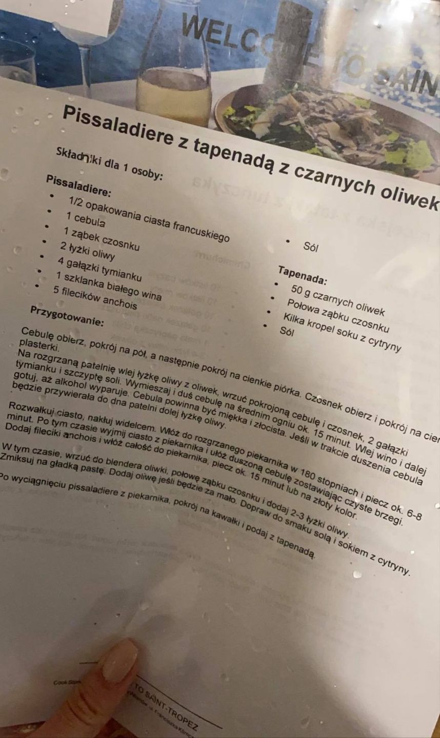 Kolacja Joanny Opozdy