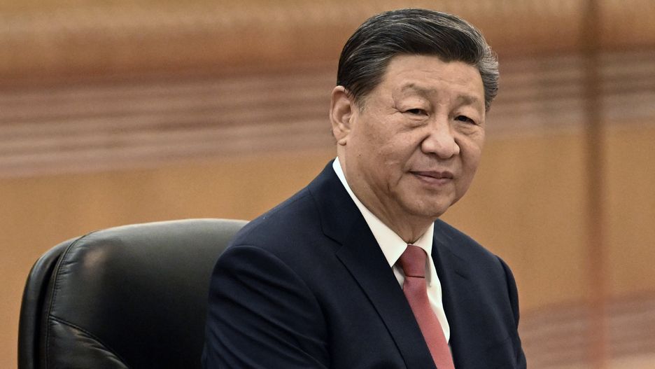 BEIJING , CHINA - JANUARY 12 : Prime Minister Alexander De Croo visits the People's Republic of China from 10 to 13 January 2024 (Day 2) 
- Meeting with Chinese President Xi Jinping on January 12, 2024 in Beijing , China, 12/01/2024 ( Photo by Didier Lebrun / Photonews via Getty Images)