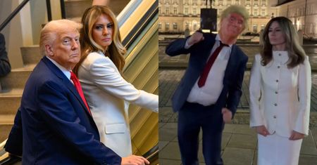 Kasia Dziurska na Halloween przebrała się za Melanię Trump. Internauci oniemieli