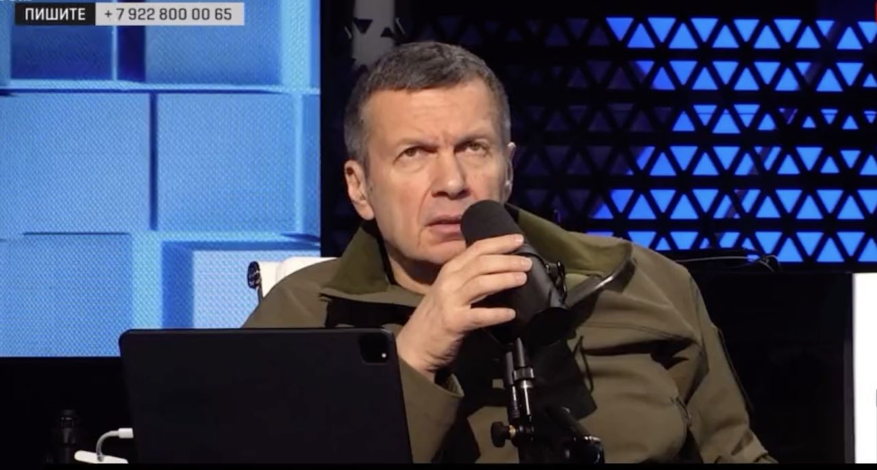 Władimir Sołowjow znów szokuje. Nazwał Warszawę "rosyjskim miastem"