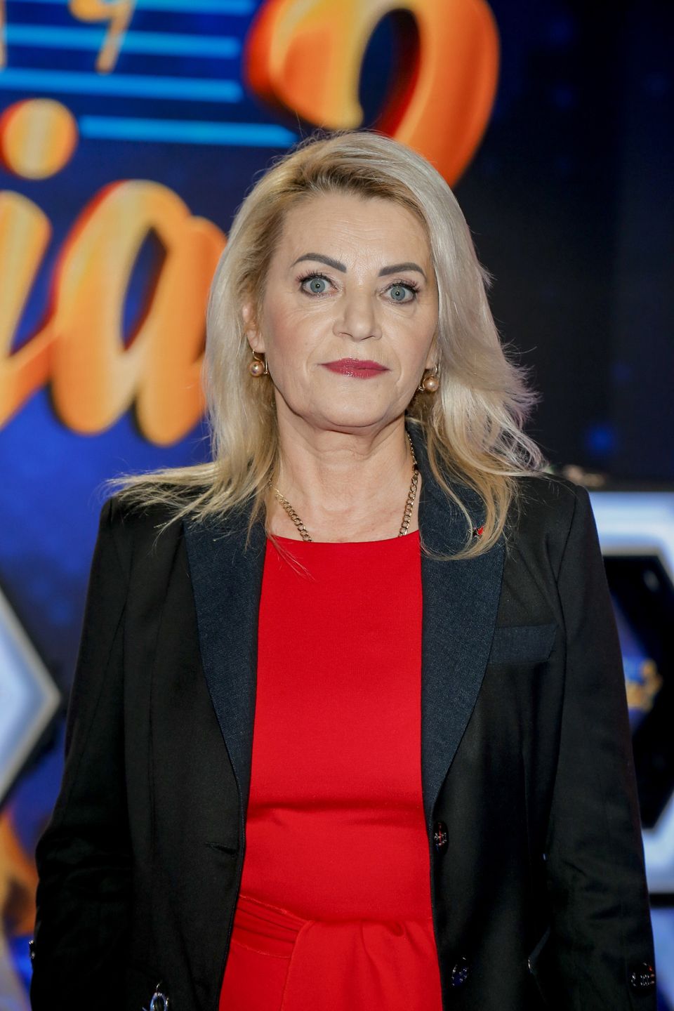 Elżbieta z "Rolnik szuka żony" na nagraniu do "Jaka to melodia?" 