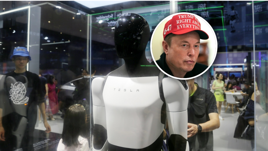 Optimus to humanoidalny robot Tesli