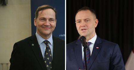 Sikorski z pytaniem do Nawrockiego. Poszło o Brauna