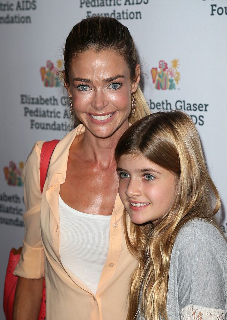 Denise Richards i Sami Sheen w 2014 r.