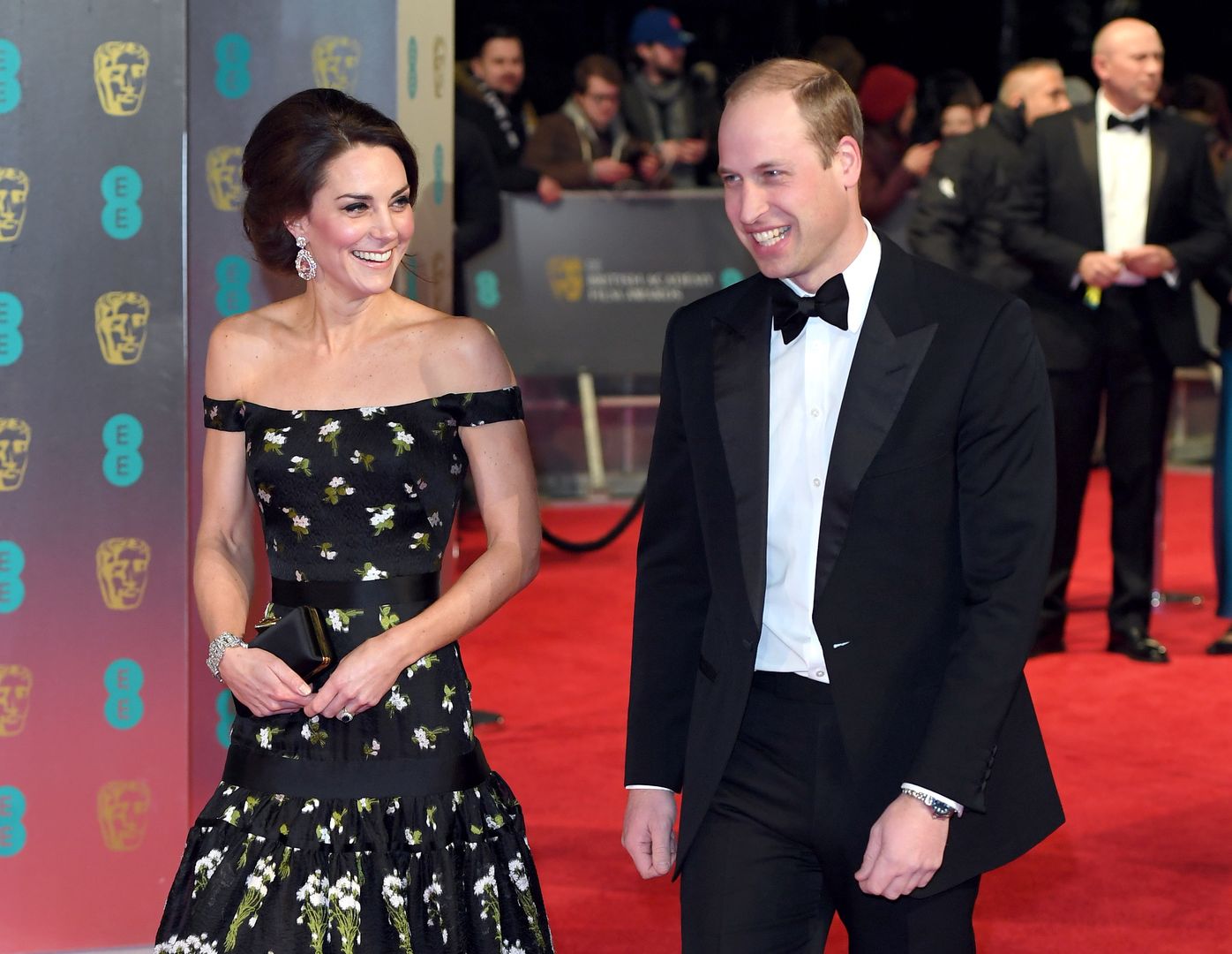 EE British Academy Film Awards - Red Carpet ArrivalsLONDON, ENGLAND - FEBRUARY 12:  Catherine, Duchess of Cambridge and Prince William, Duke of Cambridge attend the 70th EE British Academy Film Awards (BAFTA) at the Royal Albert Hall on February 12, 2017 in London, England.  (Photo by Karwai Tang/WireImage)Karwai TangCatherine, Duchess of Cambridge, Prince William, Duke of Cambridge