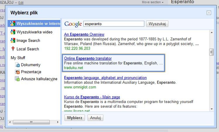 Google Bookmarks - współtworzenie zakładek 2