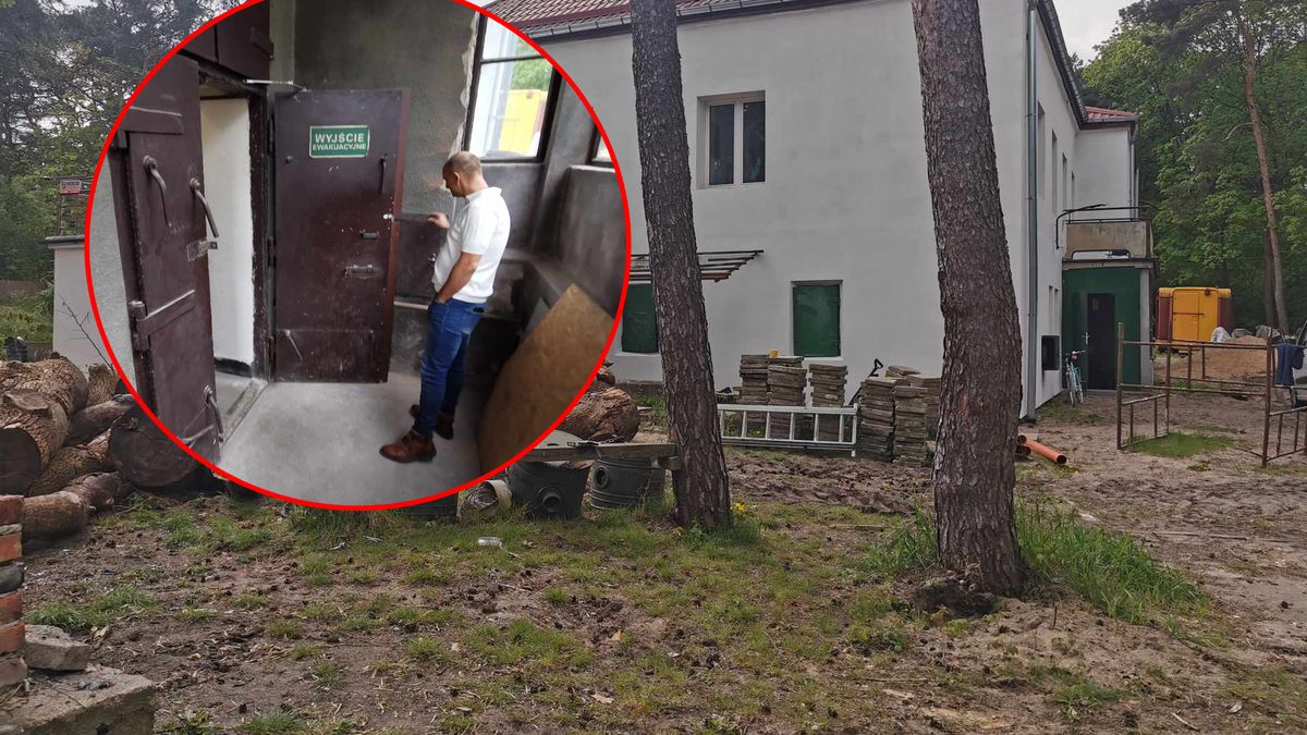 Tak wygląda budynek, w którym mieści się toruński schron