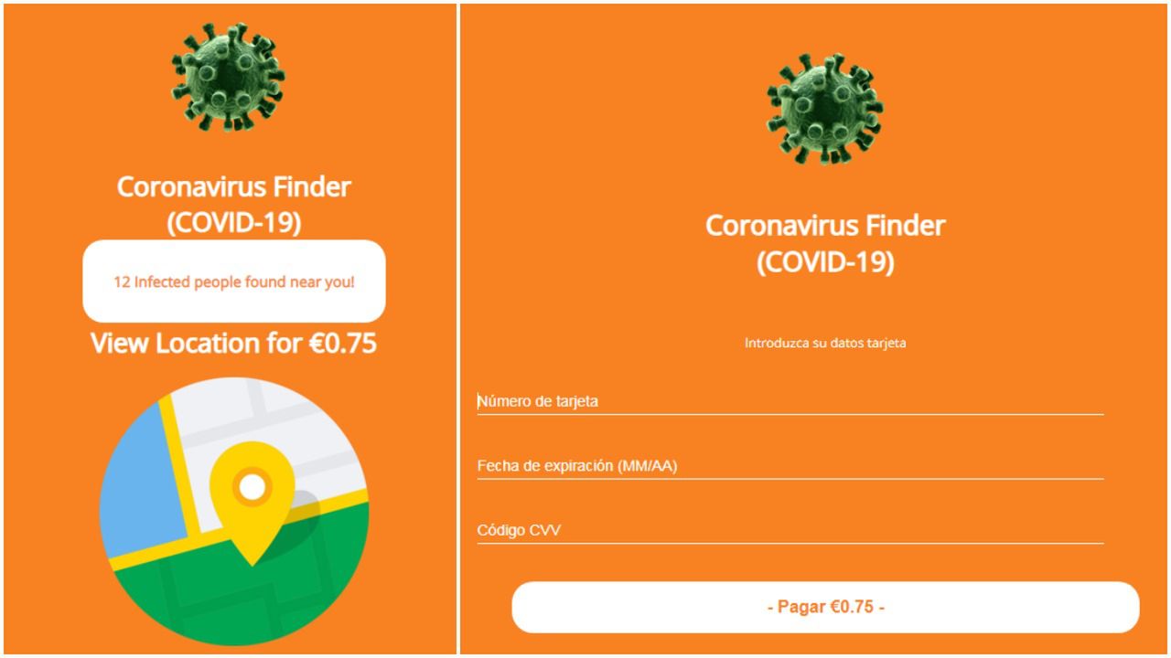 "Koronawirus jest wokół ciebie", czyli nowy sposób na wyłudzanie pieniędzy 2