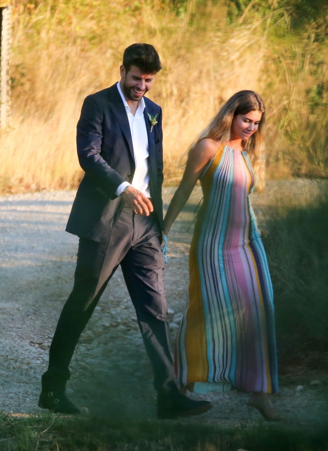 Gerard Pique i jego nowa partnerka Clara Chia Marti