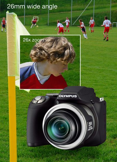Olympus SP-590UZ z 26-krotnym zoomem 4