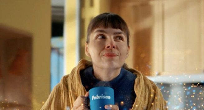 Febrisan w reklamie przywraca spokój i naturalny rytm