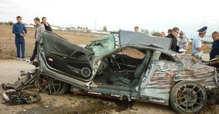 Kierowca zginął po wyścigu w tragicznym wypadku Nissana GT-R