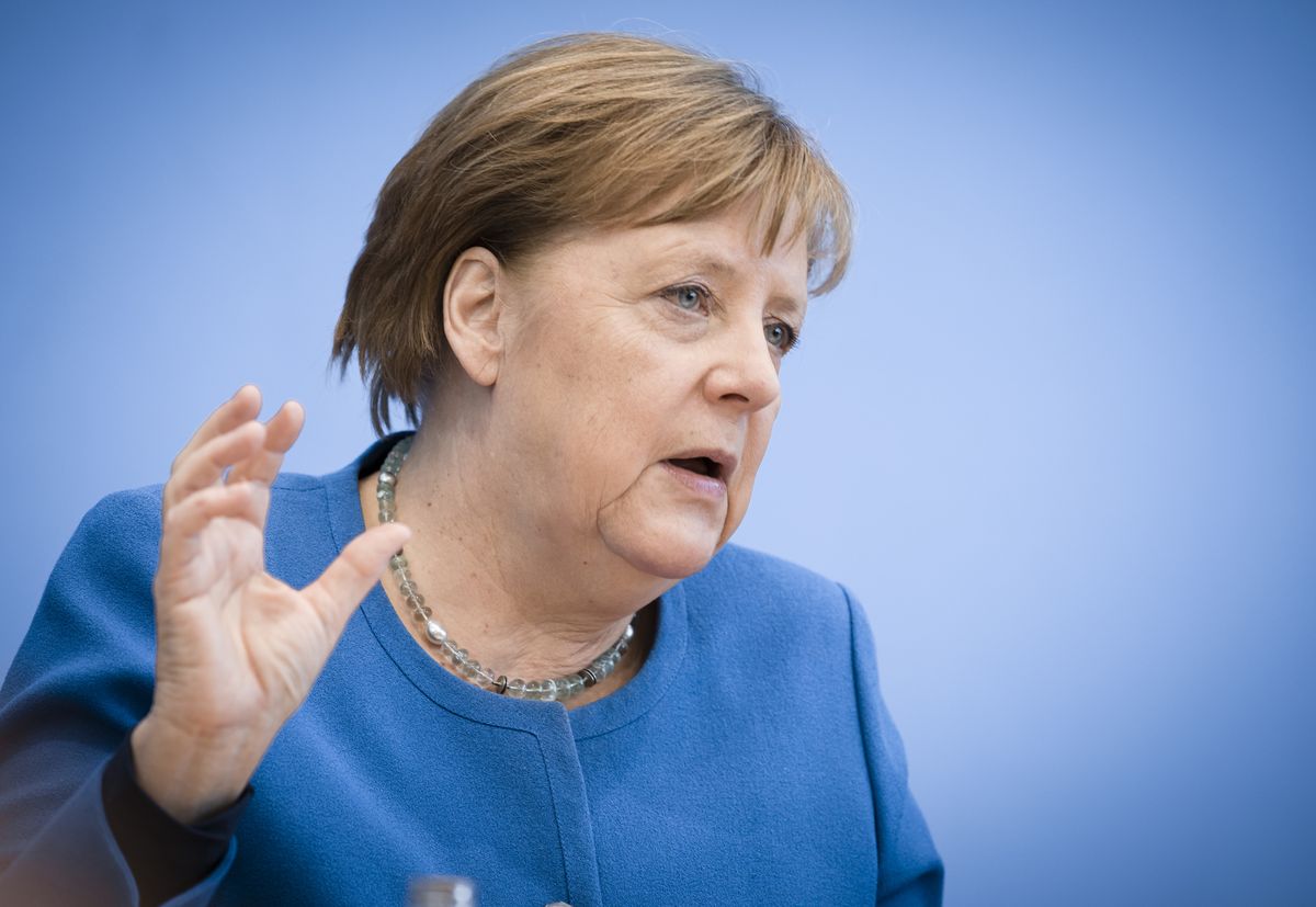 Angela Merkel wspomniała o sankcjach ws. Nord Stream 2 