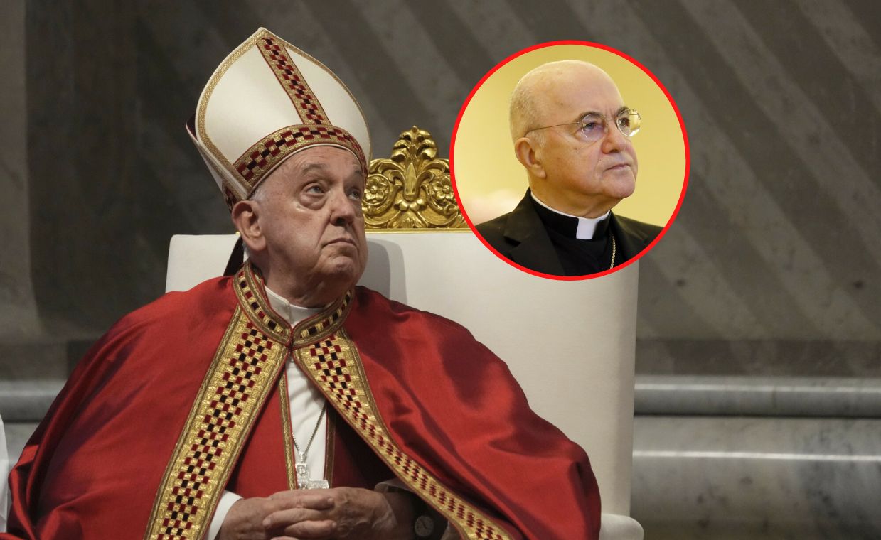 Pope Francis critic Viganò excommunicated for schism with church