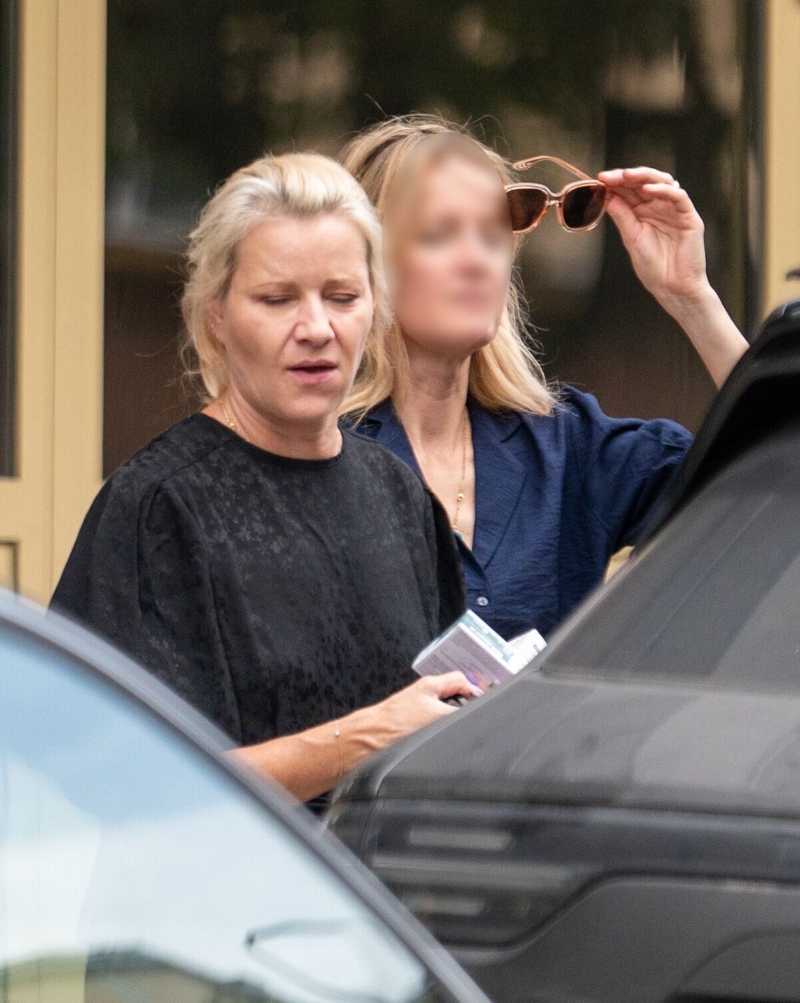 Małgorzata Kożuchowska "przyłapana" z rodzicami i z siostrą