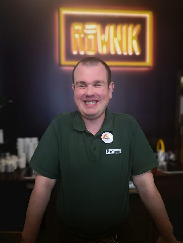 Fabian podobno serwuje najlepszą kawę