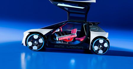 Peugeot Polygon Concept wygląda jak z innej planety, ale to "wizja bliskiej przyszłości"