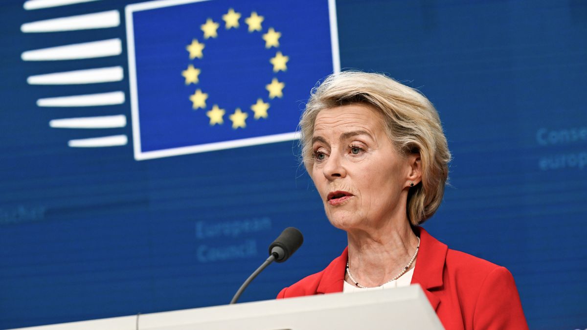 Przewodnicząca Komisji Europejskiej Ursula von der Leyen.