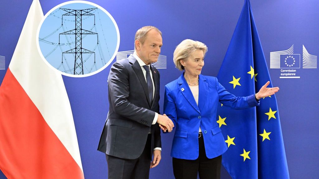 Donald Tusk i Ursula von der Leyen