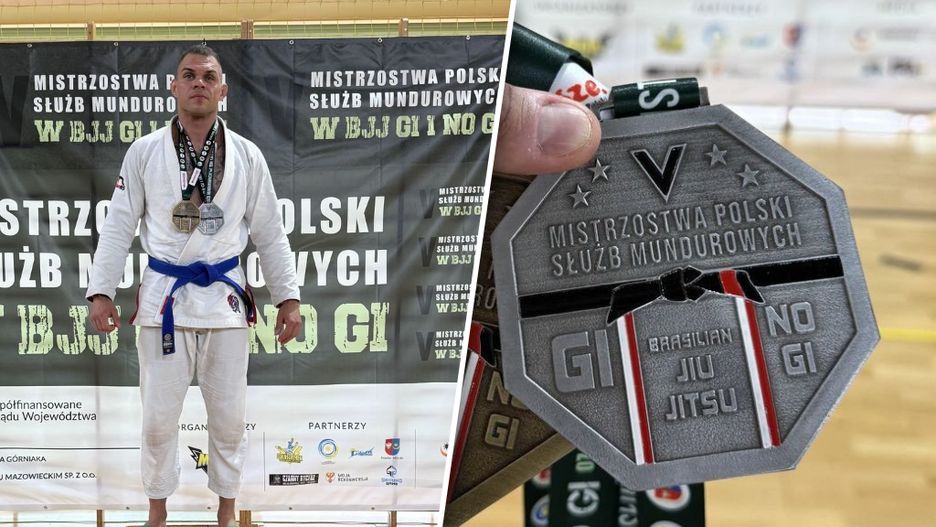 Damian Grendys, Podwójny medalista w Jiu-Jitsu