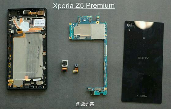 Układ chłodzenia w Z5 Premium