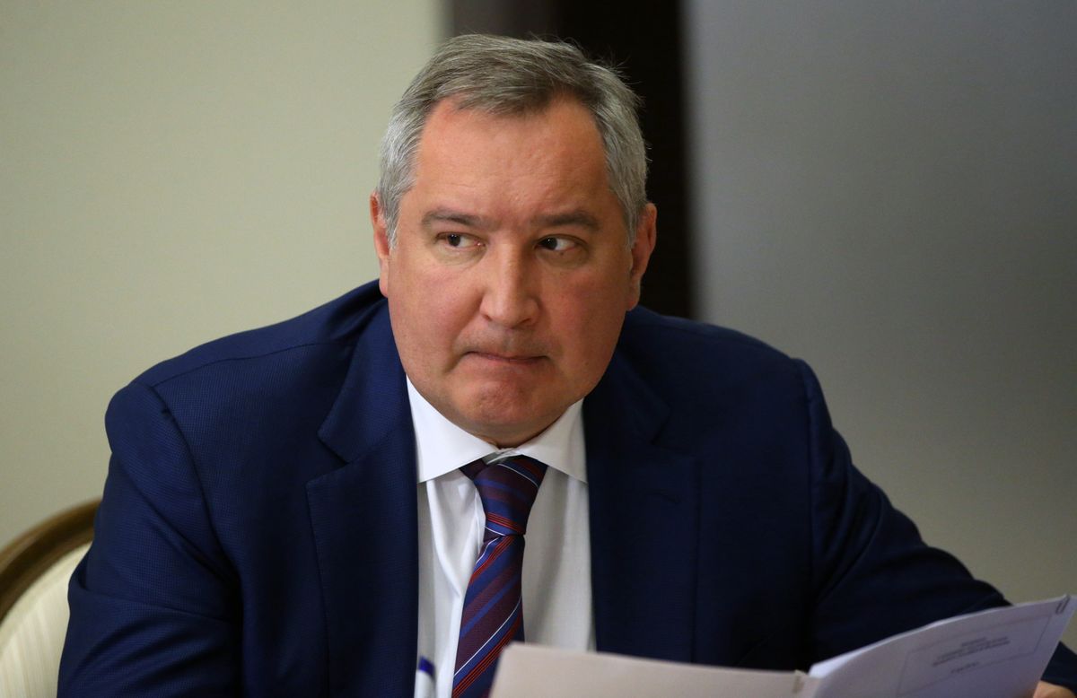 Szef Roskosmosu Dmitrij Rogozin zachwalał możliwości rosyjskich satelitów