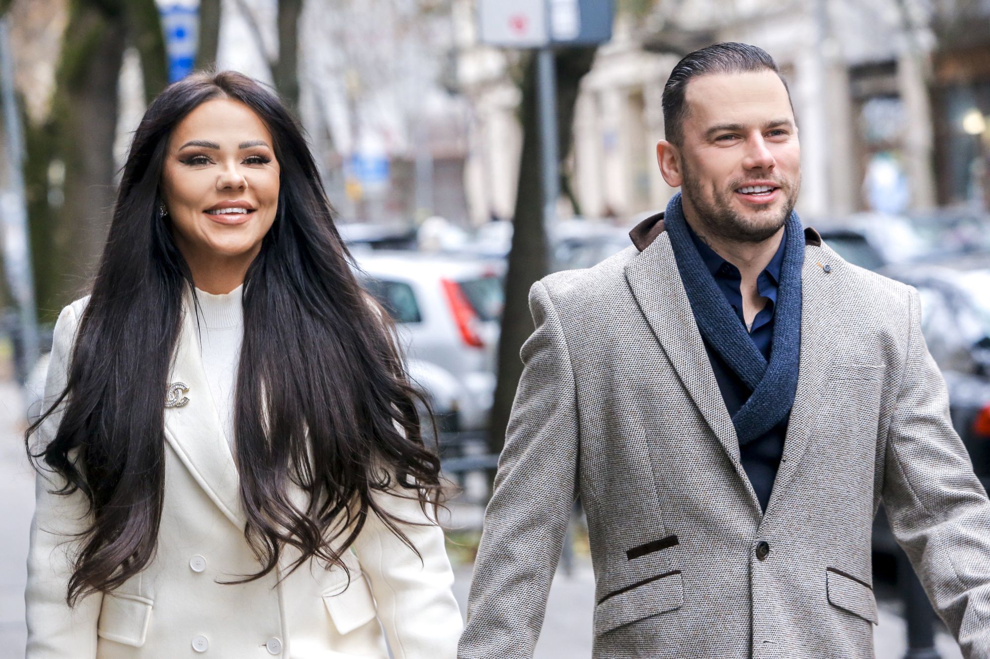 Sylwia Bomba i Grzegorz Collins